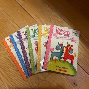 Scholastic Unicorn Diaries Colorful Book Collection